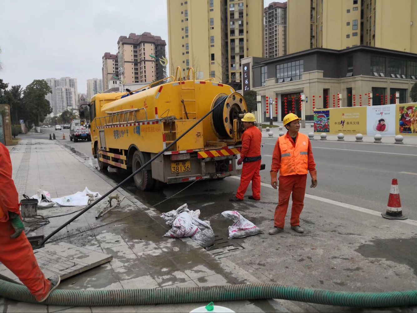峨边排污管道清淤-管道清洗