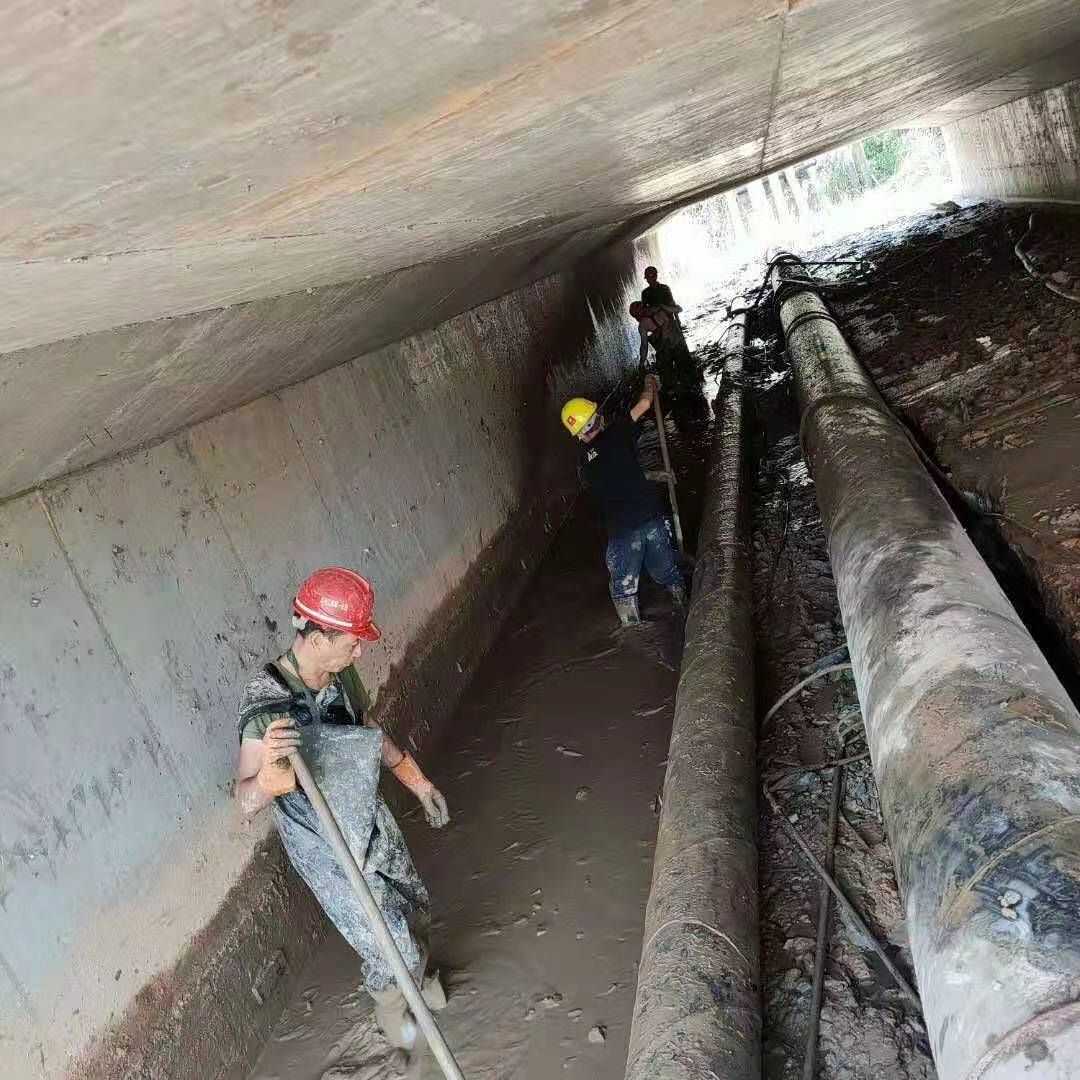 峨边工业管道清淤